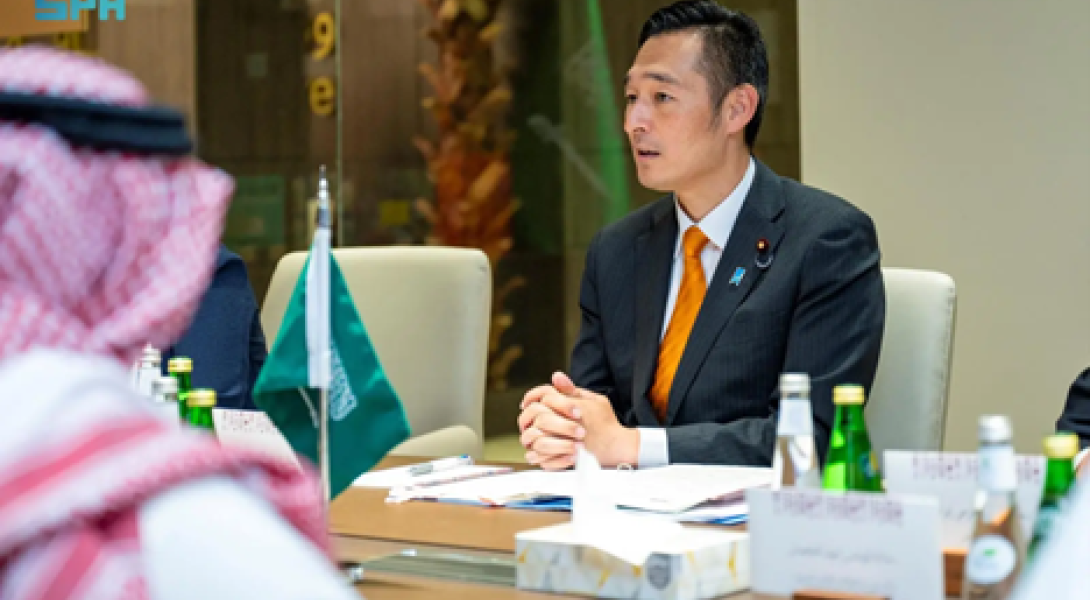 Saudi Assistant Minister of Culture, Japanese Parliamentary Vice Minister for Foreign Affairs Discuss Cultural Cooperation
