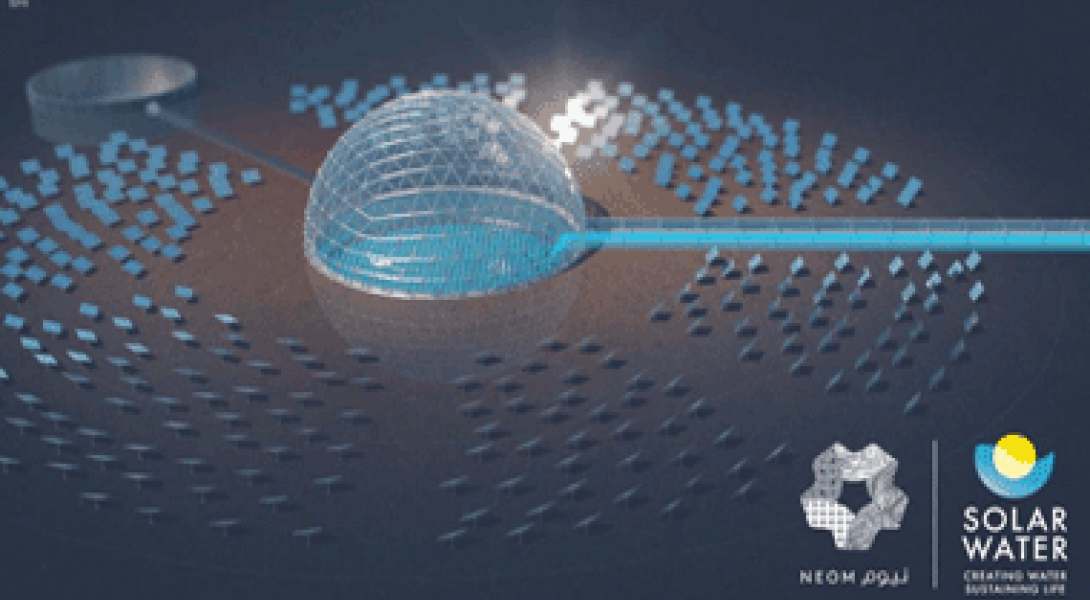 NEOM announces construction of first desalination plant with solar dome technology