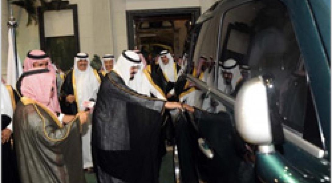 King Abdullah launched the First Saudi-made car