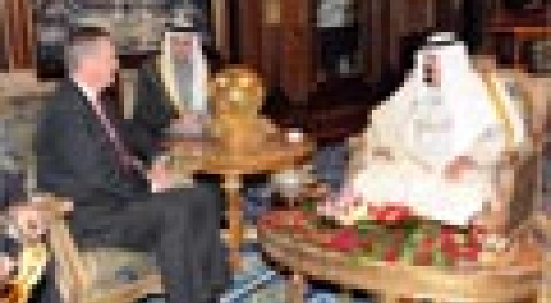 King and American National Security Adviser Discuss Issues of Interest to the Two Countries